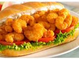 Shrimp Po' Boy Sandwich Shrimp Po' Boy Sandwich